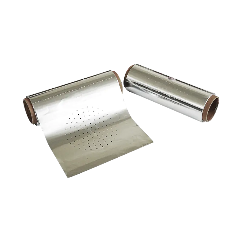 Rolos de folha de alumínio Shisha perfurados/contínuos